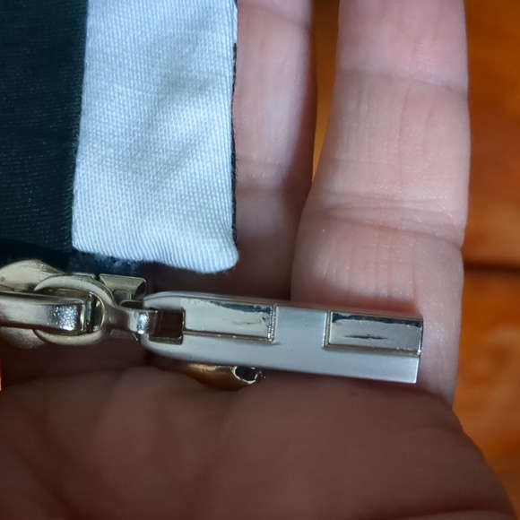 GILANI* lined zip front fish print white trimmed crop top/vest style top size 16 - Picture 11 of 13